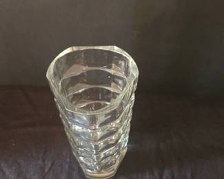 French Crystal Vase