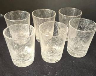 Bubble Glass Tumblers