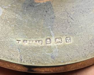 Sterling Silver English Ink Well