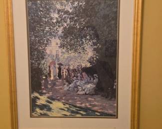 The PARC Monceau by Claude Monet Print