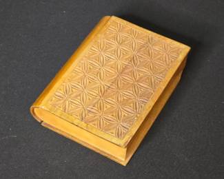 Wooden Book Box