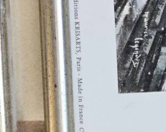 6 Framed Print by Maurice Legendre 1976