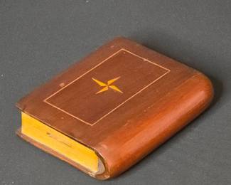 Wooden Book Box