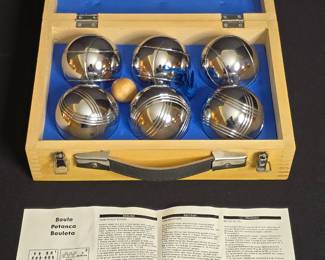 Petanque Boules Set