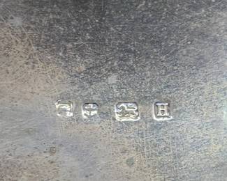 Sterling Silver English Ink Well