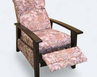 La-Z Boy Recliner with Paisley Fabric