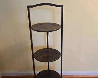 Antique 3 Tiered Plant Stand