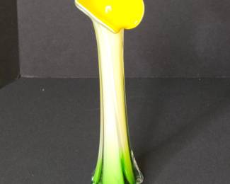 Murano Glass Sommerso Vase