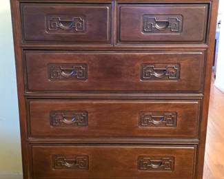 Vintage Chinese Rosewood Dresser