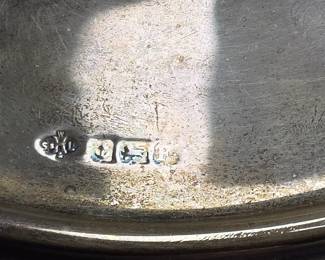 Sterling Silver English Ink Well