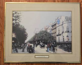 Le Boulevard De Italiens Print