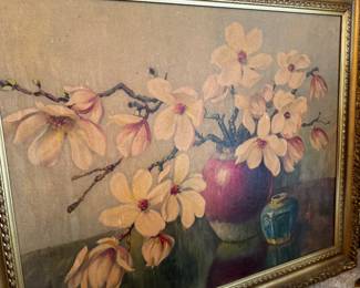 Vintage Emmanuel Ottega 
Magnolias
