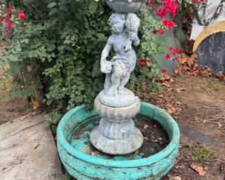 Ask to see this fountain as this area of the grounds will not be open.