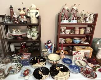 Large amount of Christmas for sale.