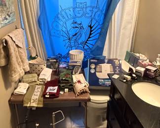 Bathroom items.