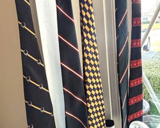 TWA uniform neckties.  