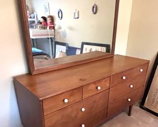 Kipp Stewart MCM Drexel Declaration Dresser With mirror.                                                                                                                                            BUY IT NOW! $350.00   Call Jan at 314-960-5700 to purchase.  