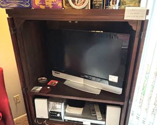 Versatile wardrobe can be used for tv, clothes or any kind of storage.                                                                                                                    $75.00  BUY IT NOW! Call Jan at 314-960-5700 to purchase.   39W x 25D x 59H