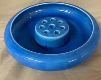 2 pc. Blue Flower Frog- Japan 