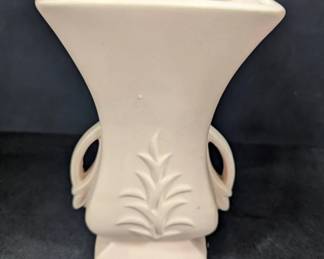 McCoy Pink Double Handle Vase