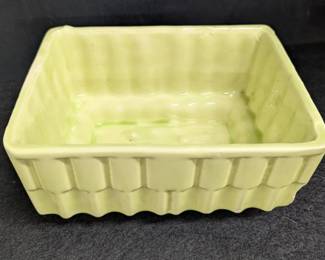 Green California Pottery Planter 