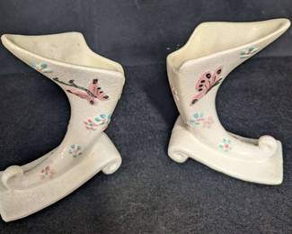 Pair Hull Cornucopias (Butterfly) 