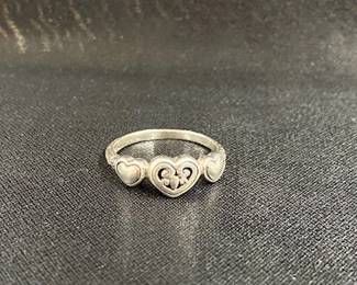 Sterling Ring w/Heart