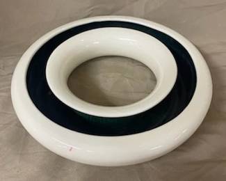 Black & White Flower Frog 