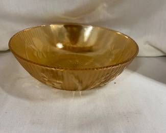 Iris & Herringbone Bowl 