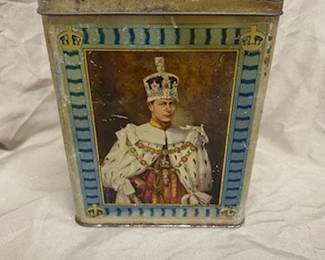 1935 Silver Jubilee Commemorative Tin 