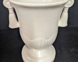 Haeger White Urn Vase 