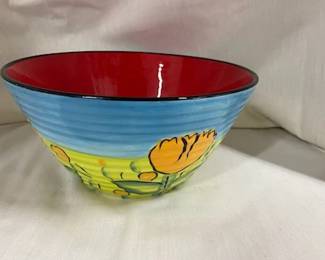 Handpainted Ceramic Bowl 
