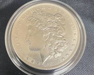 1884-O Morgan Silver Dollar 