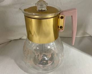Mid-Century Perc-King Coffee Percolator Pot 