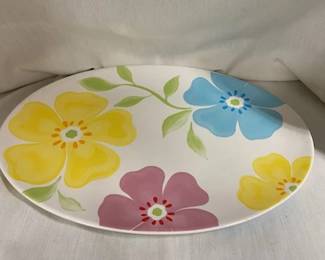Fresh Decor Flower Platter 