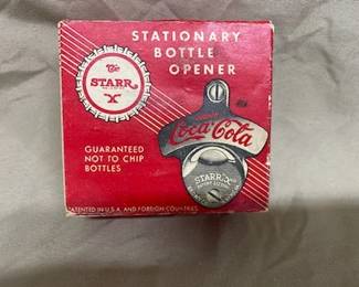 Starr X Coca Cola Bottle Opener 