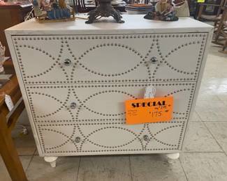 Contemporary White Chest 