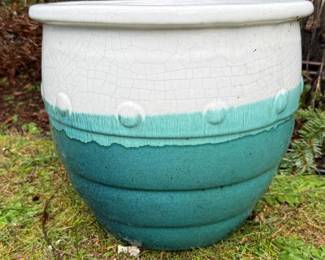 86 LargeGlazed12CeramicPot