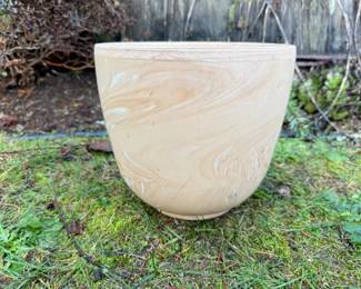 130 SmallMarbleEffect8CeramicPot