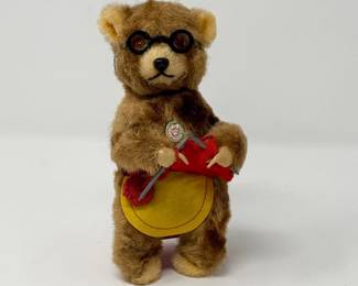 45 VintageMaxCarlMechanicalKnittingBearmadeinWestGermany