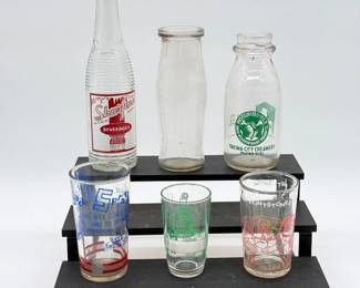 156 VintageBottlesGlasses