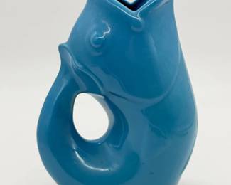 108 GurglePotCeramicFishPitcher