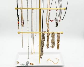 158 CostumeJewelryNecklaceBraceletsEarrings