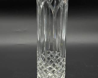 87 HandCut24LeadCrystalVase