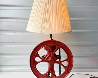 10 HeavyAntiqueCastIronCoffeeGrinderLamp