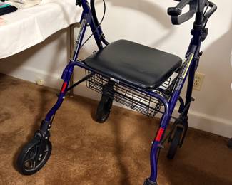 Rollator in Blue