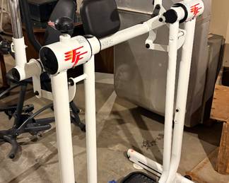 Vintage fitness flyer, working