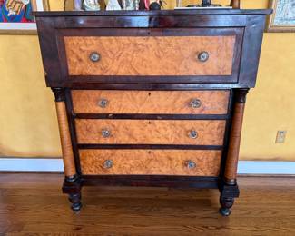 19th Century Empire Chest of Drawers 
