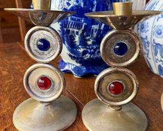 vintage candle holders