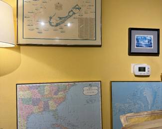 Framed Maps 